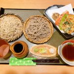 二色蕎麦 野菜天セット